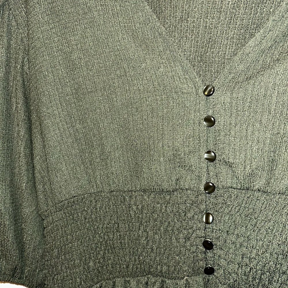 Francesca’s “gb Fashion” Dark Green Mini Dress - Picture 2 of 2